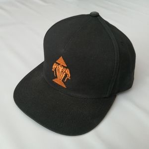Elephants Y2K Black Snapback Cap